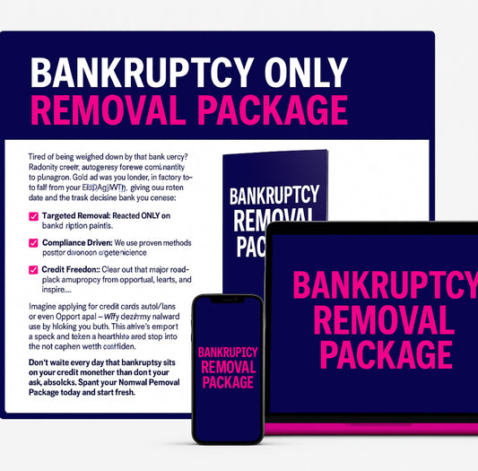 Bankruptcy Removal ONLY ( Per Filing)