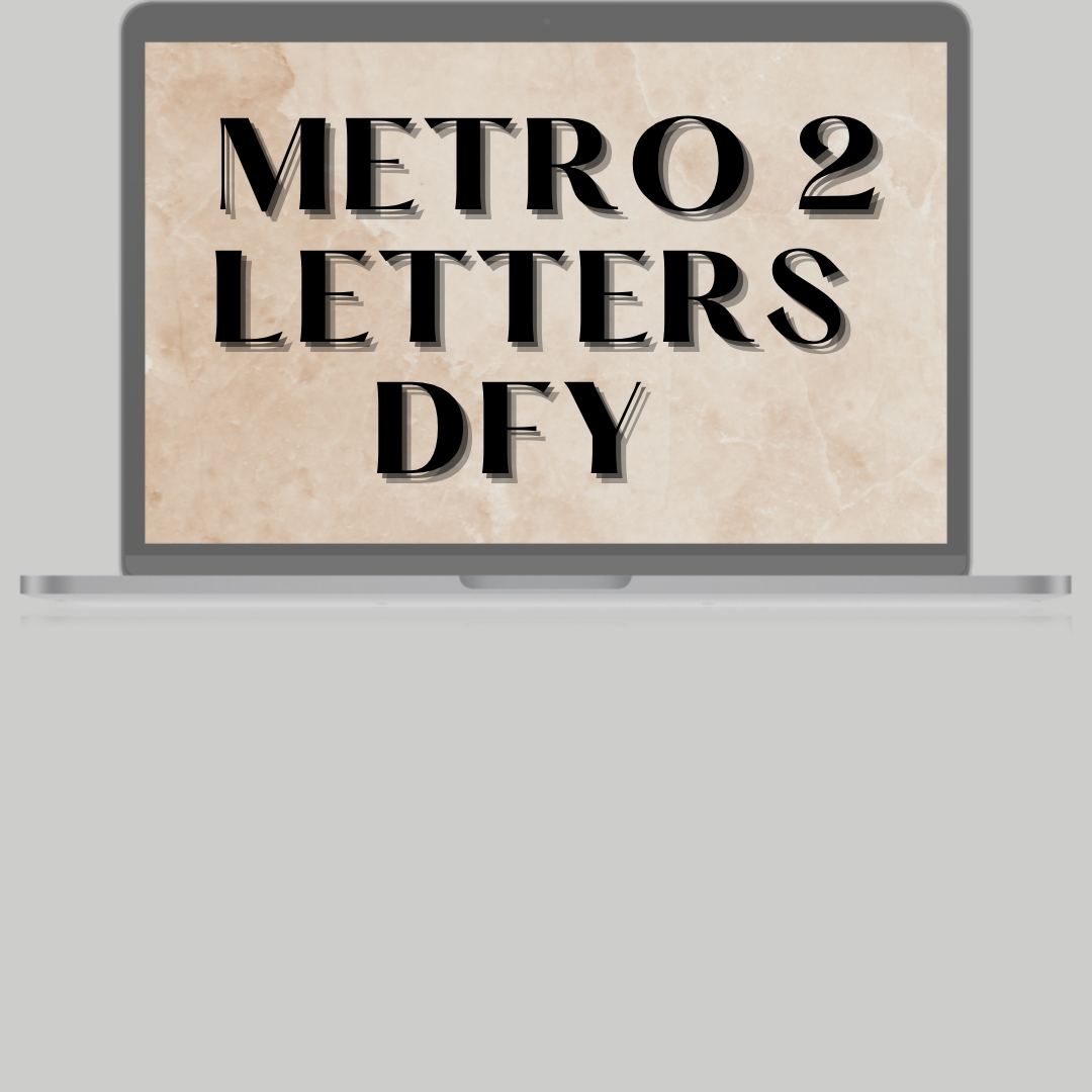 Metro 2 Letters DFY