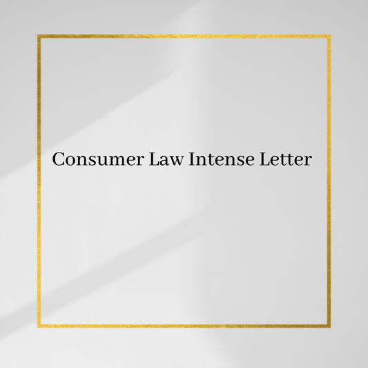 Consumer Law Letters
