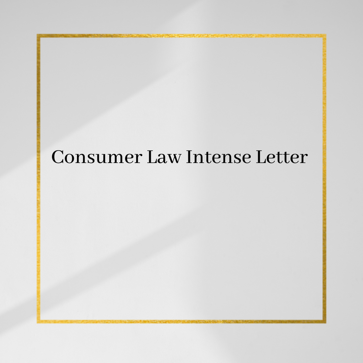 Consumer Law Letter